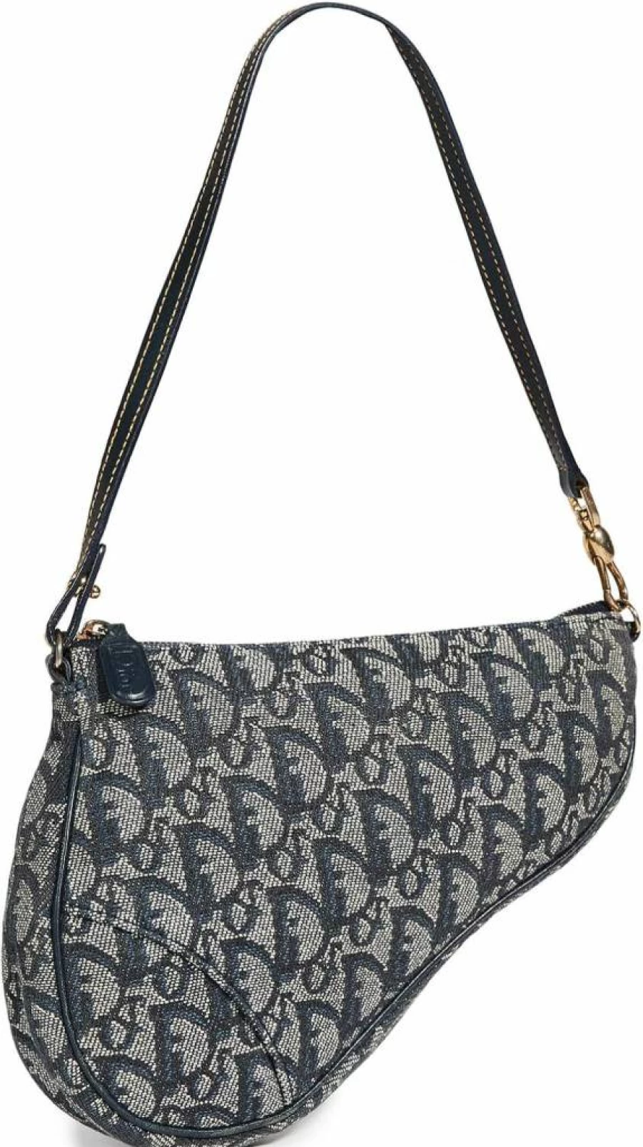 Dior Christian Dior Saddle Bag Pre-Owned Women's Luxury Handbag Trotteur Shoulder Bag