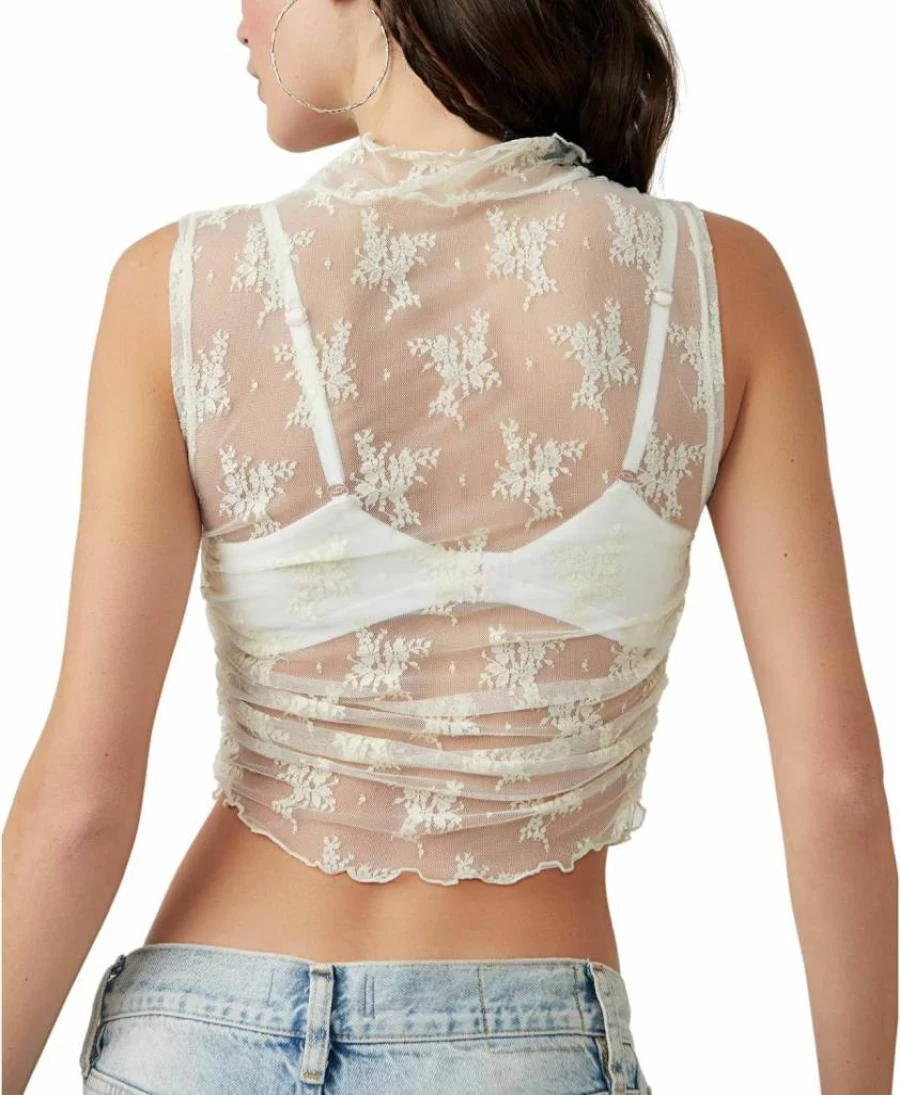 Free Women's Solid Nice Try Muscle Tank Top by Free People