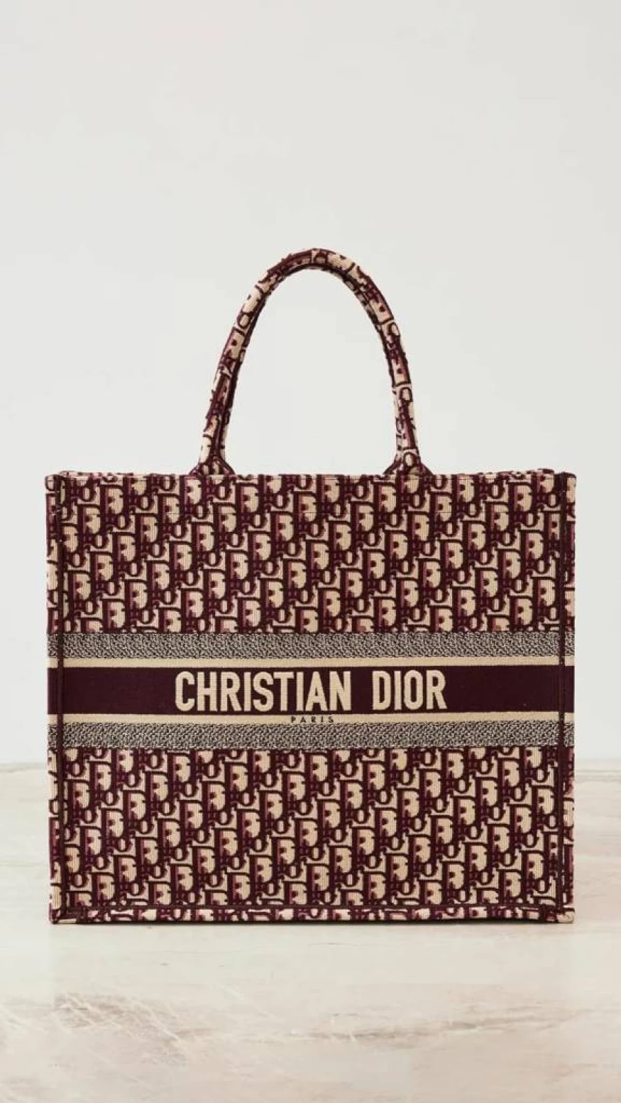 Pre-Loved Dior Oblique Large Book Tote Bag for Women