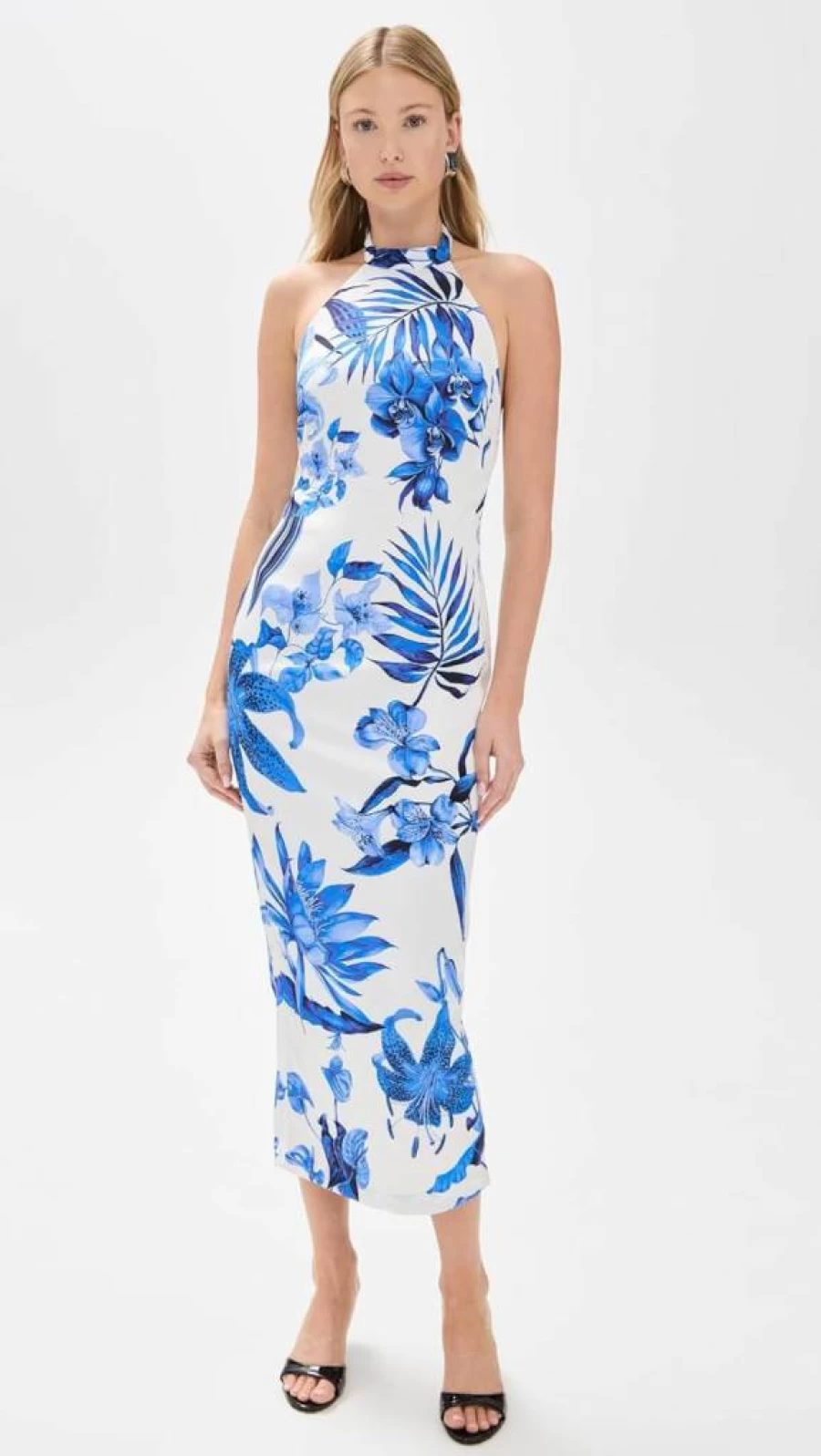 ROCOCO SAND Women's Elegant Midi Dress - Stylish and Comfortable Casual Wear