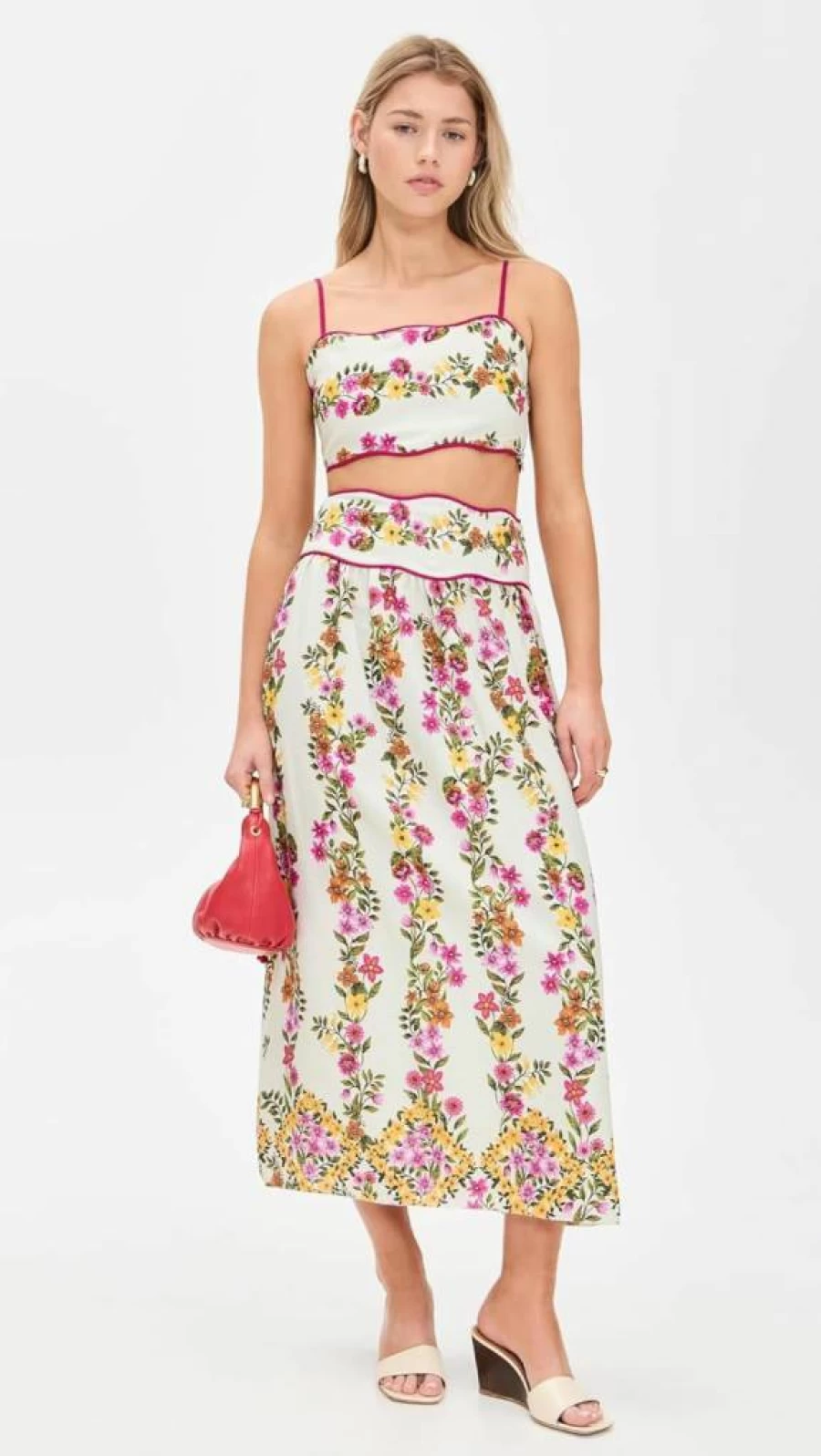 Saylor Women's Floral Print Tashi Skirt Set - Stylish Summer Outfit