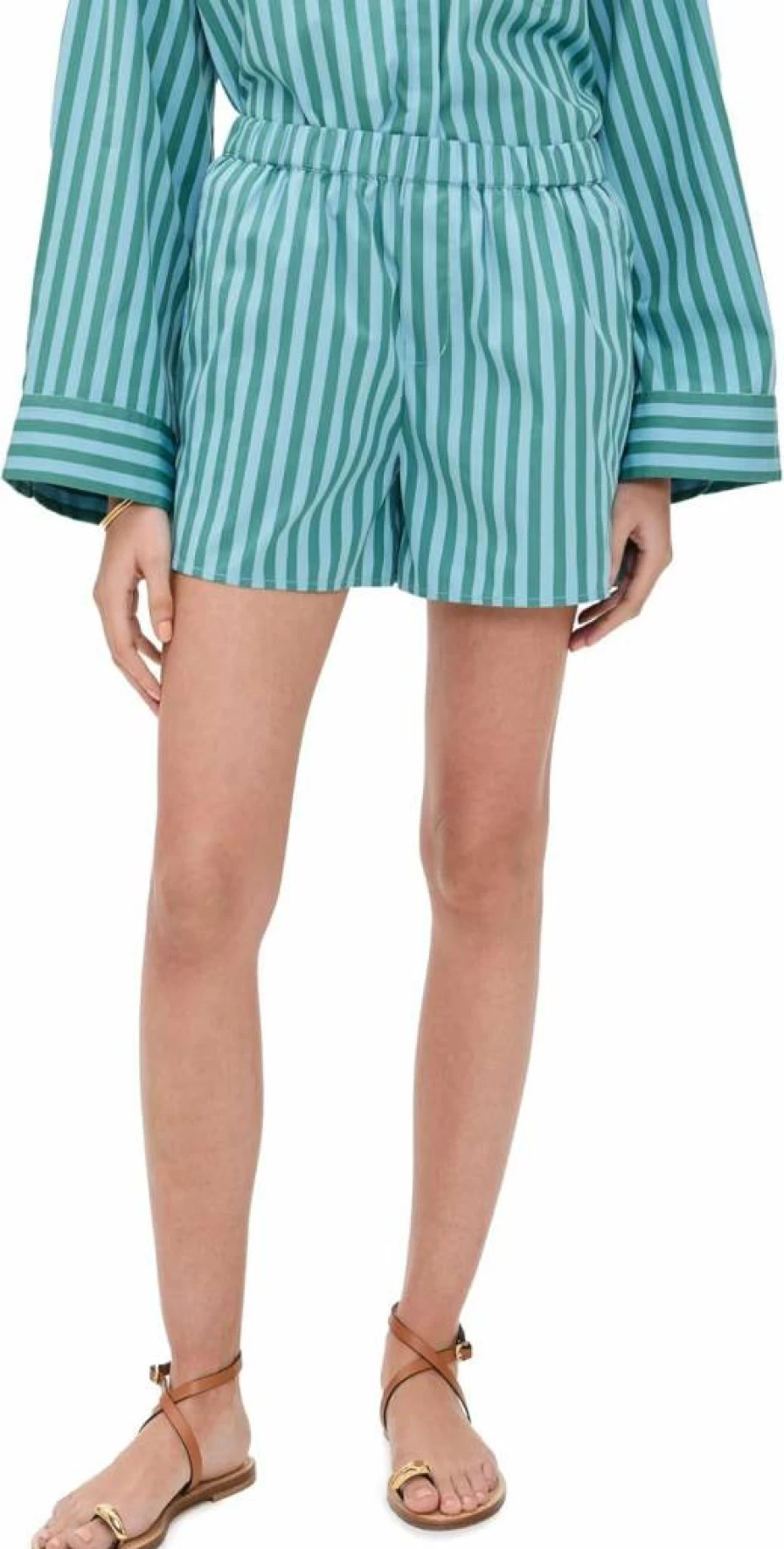 Madewell Women's High-Rise Beachy Pull-On Denim Shorts for Summer Comfort