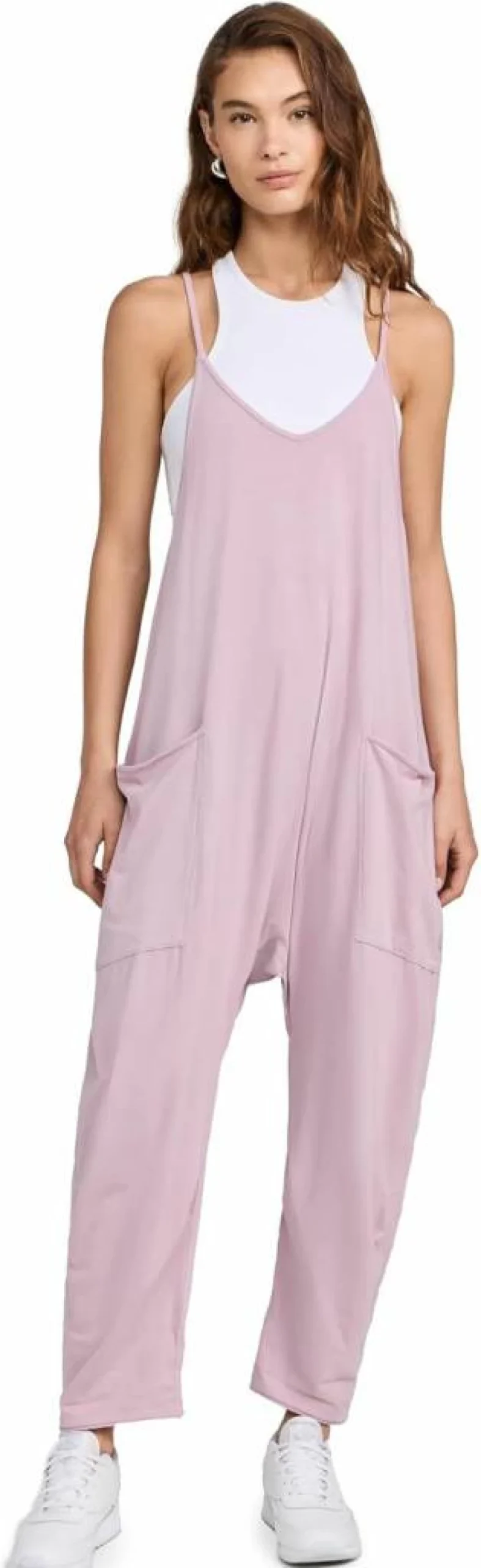 Free Women's Hot Shot Onesie Jumpsuit - Free People Boho Romper One-Piece Outfit
