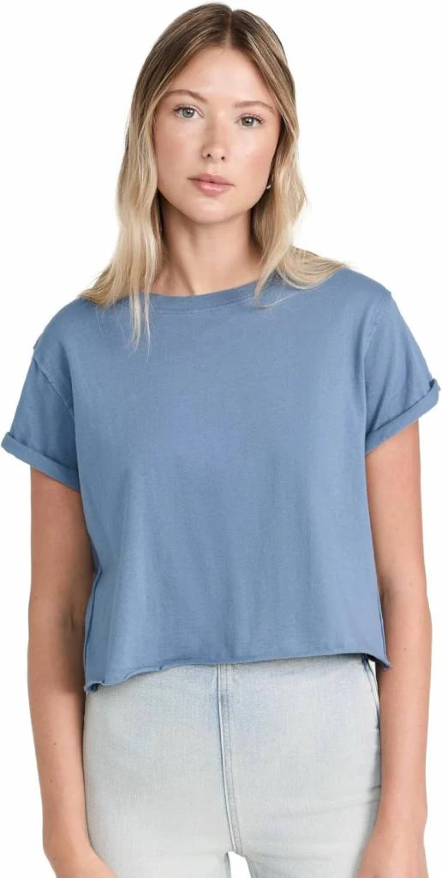 Free Women's The Perfect Tee by Free People - Soft Casual Basic Top