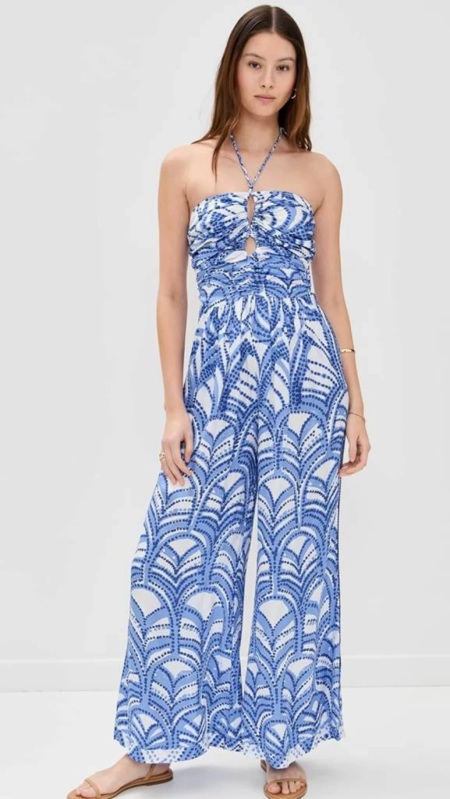 Poupette St Barth Women's Claudia Long Jumpsuit - Elegant One-Piece Romper for Women