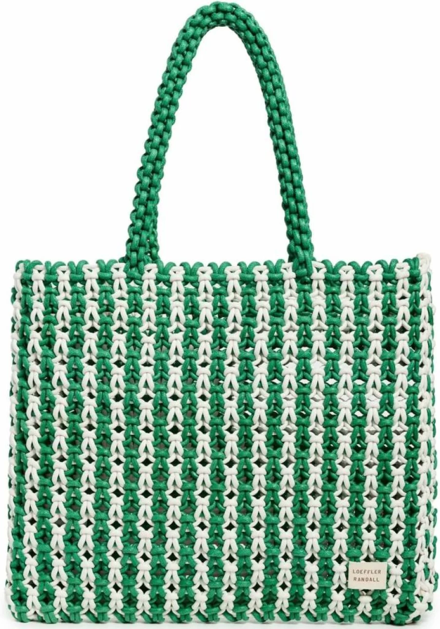 Loeffler Randall Celia Knotted Leather Tote Bag for Women - Stylish Designer Handbag