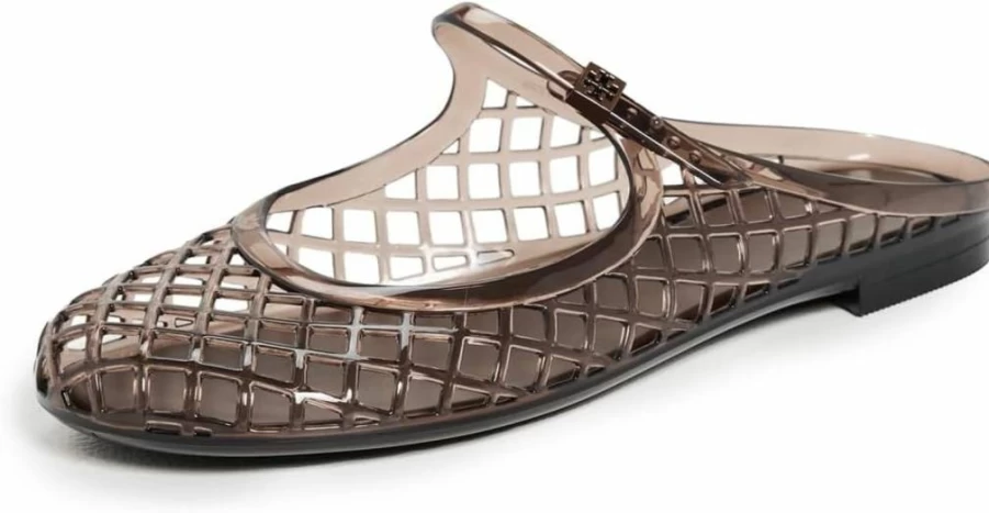 Tory Burch Women's Mellow Mary Jane Jelly Flats - Comfortable & Stylish Ballet Flat Shoes for Women