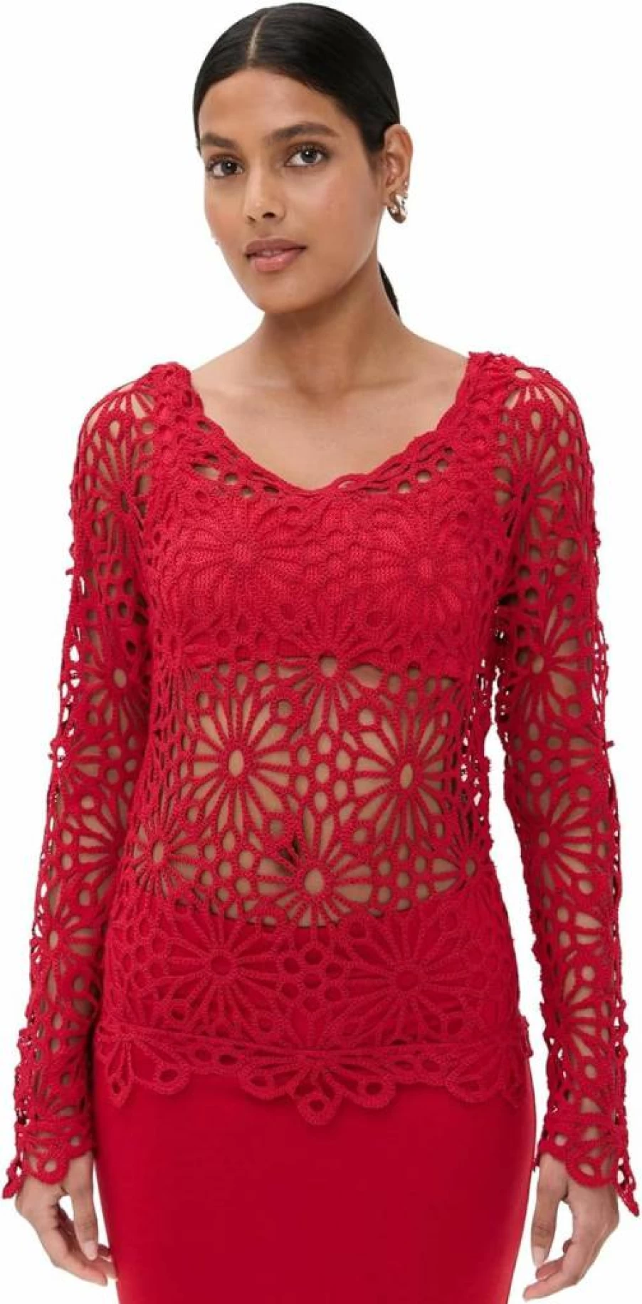 Norma Kamali Women's Off-Shoulder Raglan Sleeve Top – Stylish Casual Blouse for Women