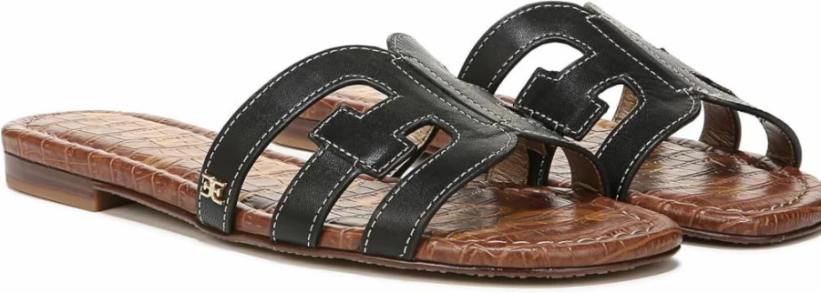Sam Edelman Women's Bay Slide Sandal - Comfortable Summer Slide Sandals for Women