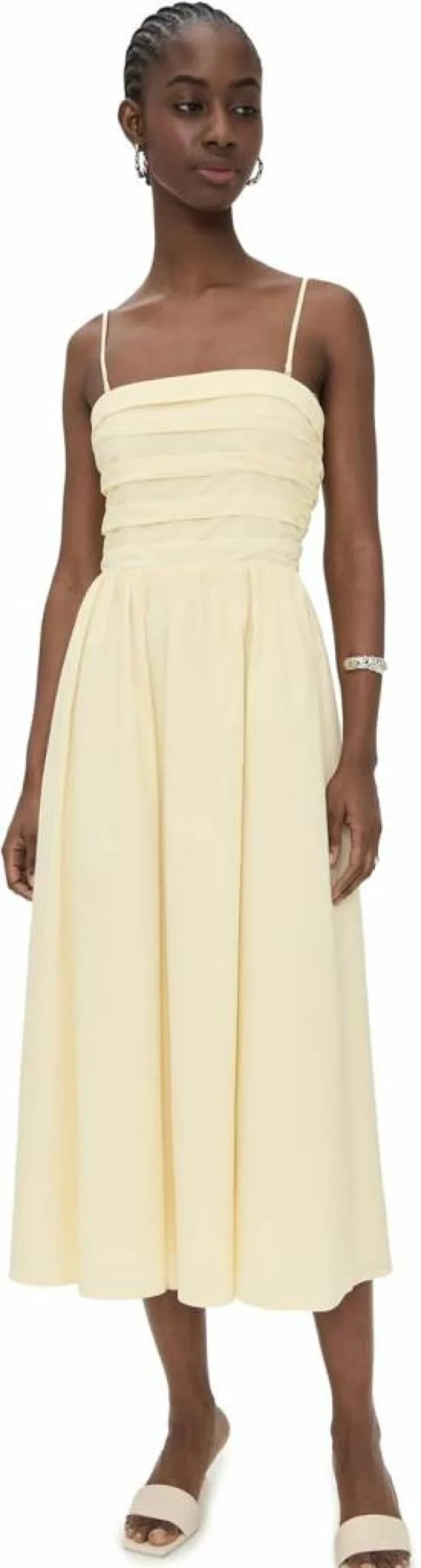 WAYF Women's Sammie Convertible Dress - Versatile Travel & Casual Stretch Maxi Dress