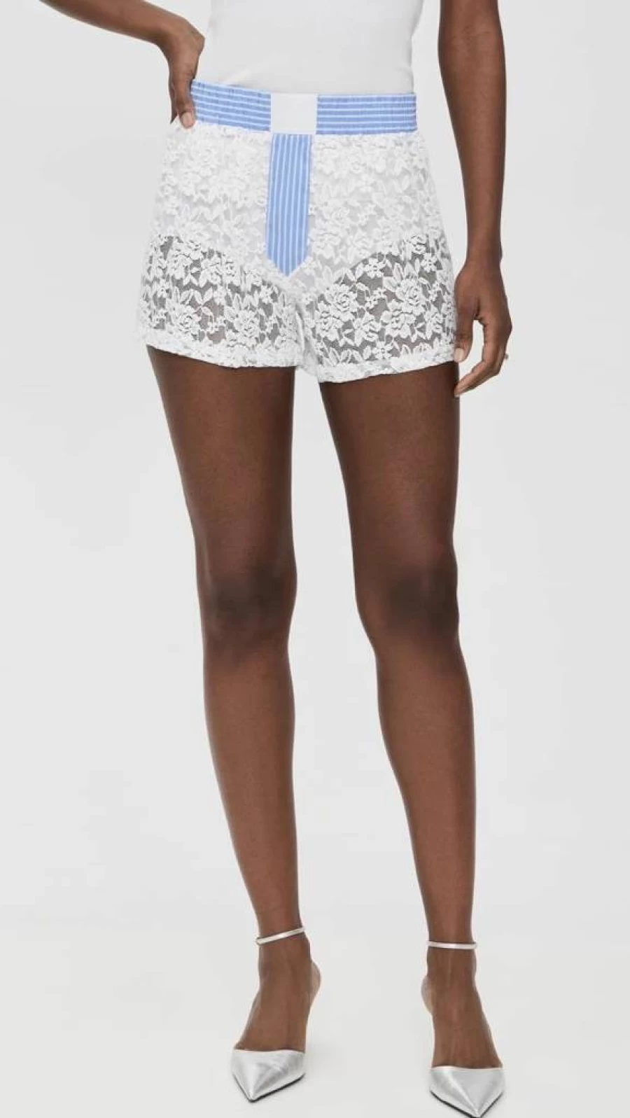 Lioness Women's Kurt Cobain Inspired Denim Shorts Vintage 90s Grunge Style High Waisted Distressed Jeans Shorts