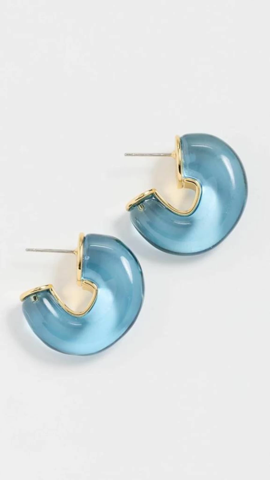 Lele Sadoughi Women's Chunky Hoop Earrings - Fashion Gold & Silver Statement Hoops for Women