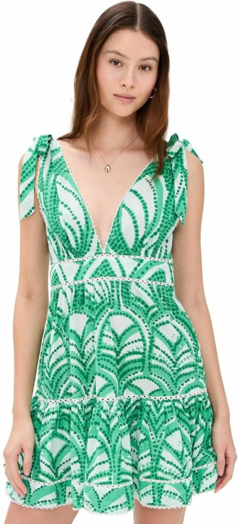Poupette St Barth Women's Cara Mini Dress - Elegant Short Sleeve Party Dress