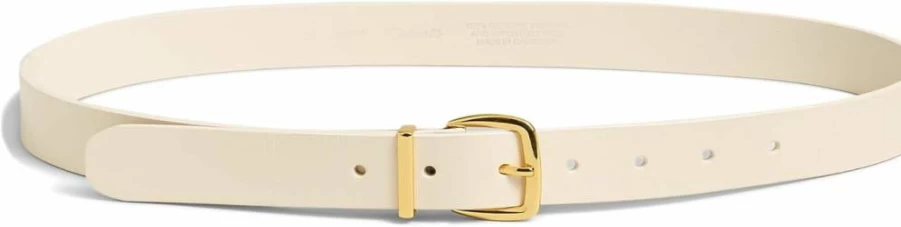 Madewell Women's Genuine Leather Belt - The Essential Classic Strap for Everyday Wear