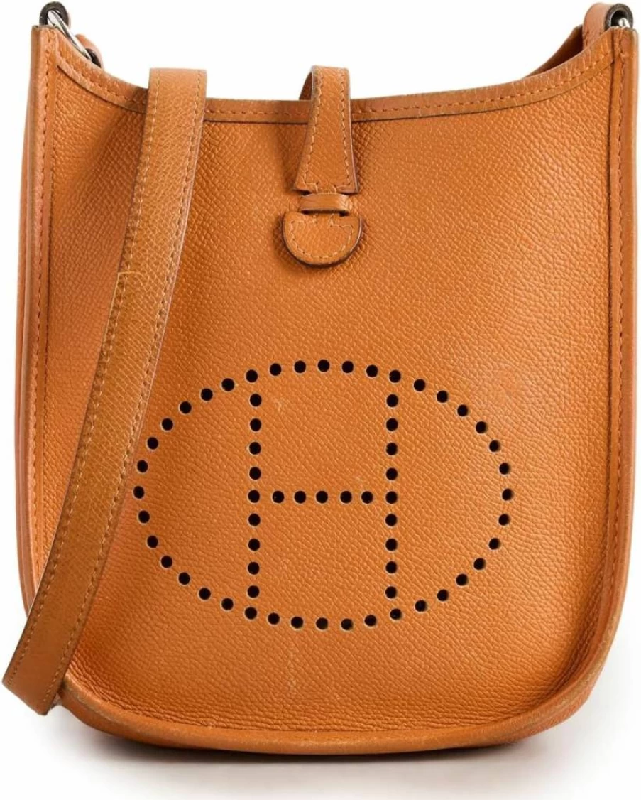 Hermes Pre-Owned Evelyn Bag Women's Shoulder Bag Authentic Luxury Handbag