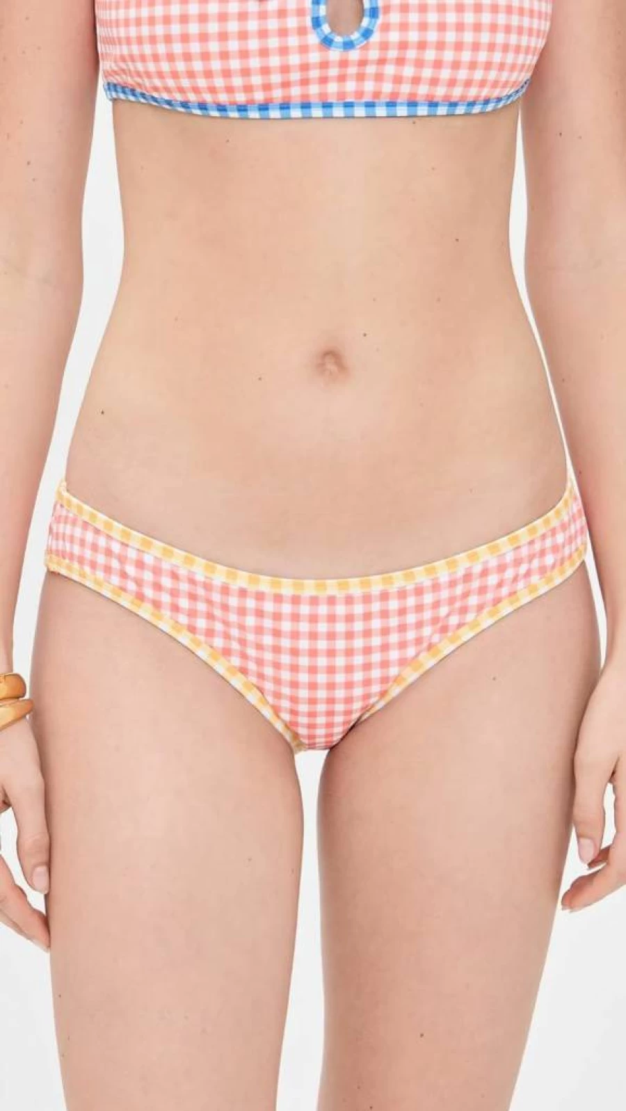 Caroline Constas Women's Ayana High-Waisted Bikini Bottoms - Swimwear Beach Vacation Essentials