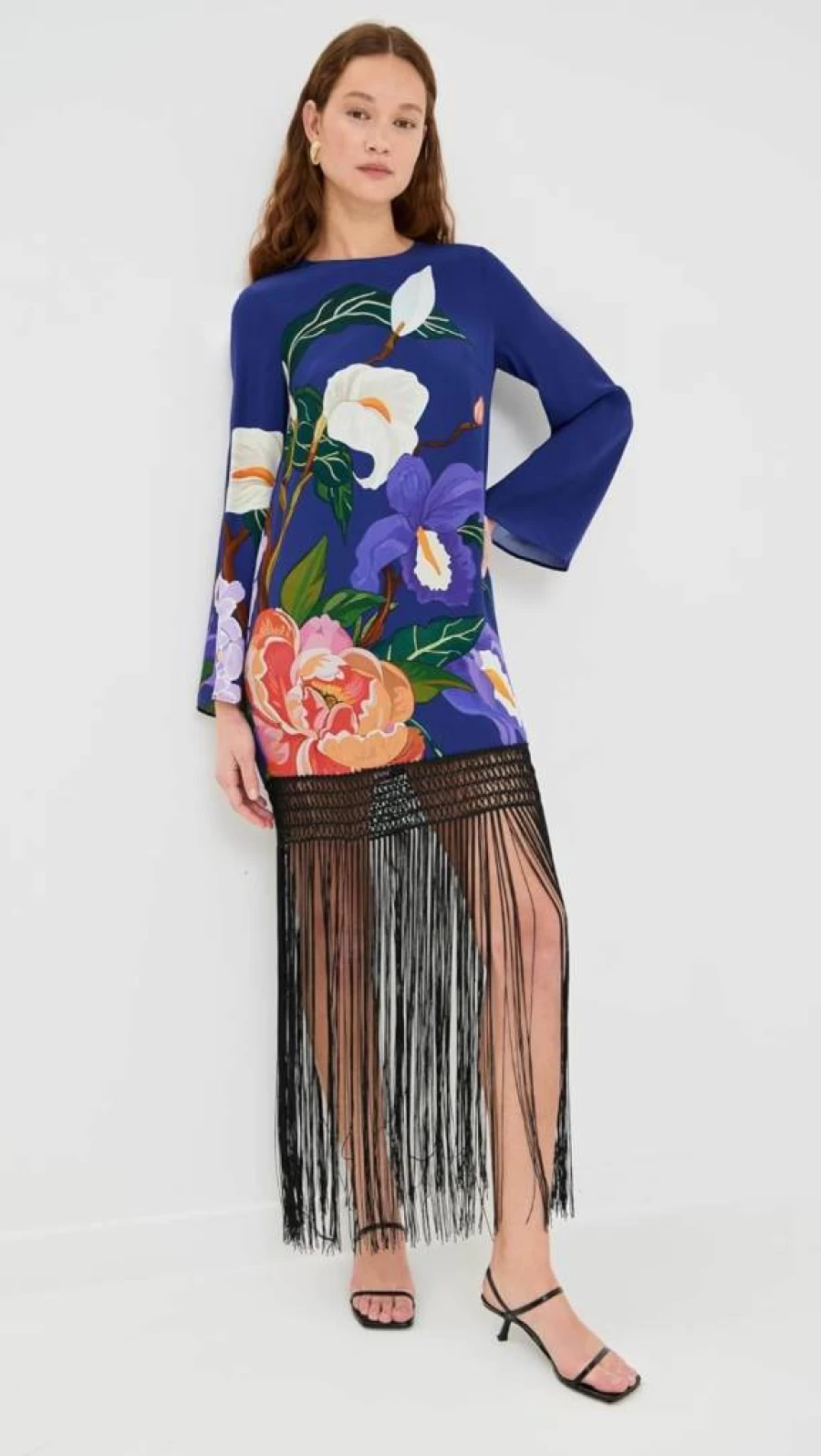 Borgo de Nor Women's Daphne Dress - Elegant Flowy Boho Chic Maxi Dress for Women