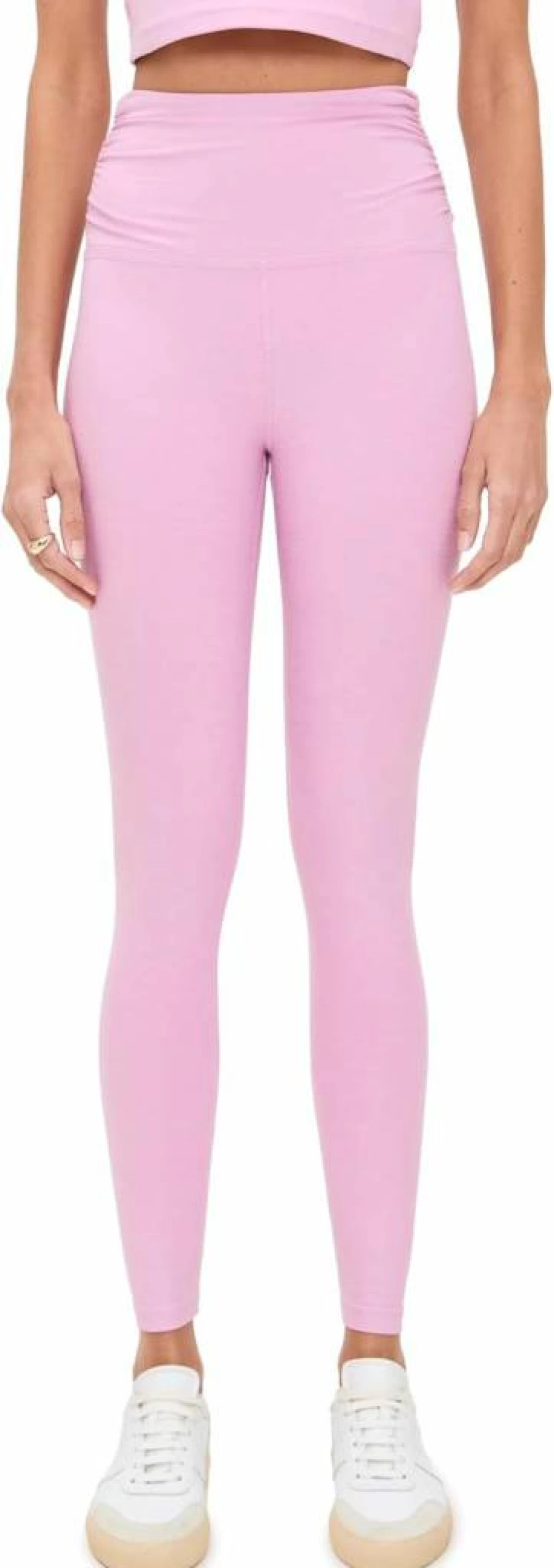 Beyond Yoga Women's Spacedye High-Waisted Shirred Leggings for Barre & Yoga