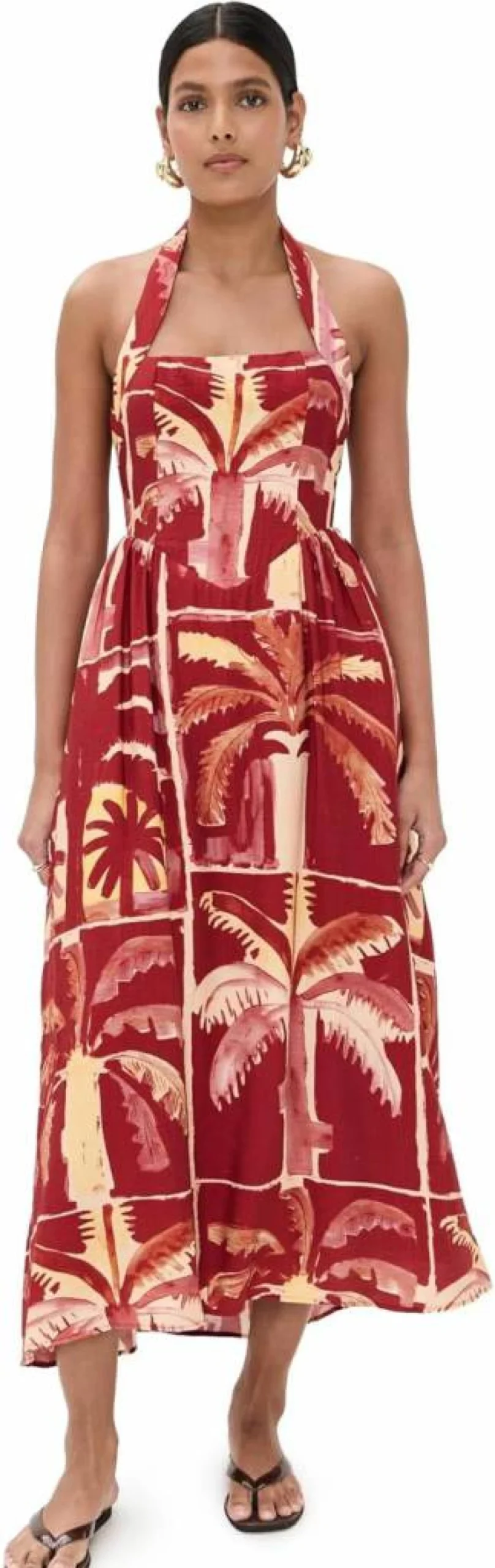 Seven Wonders Women's Arlo Midi Dress - Elegant Flowy Boho Summer Dress