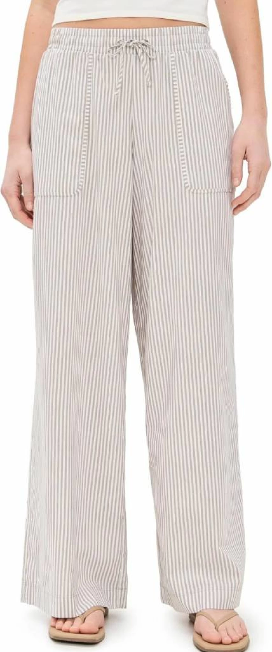 Splendid Women's Cella Jane Striped Poplin Pants - Comfortable & Stylish Casual Trousers