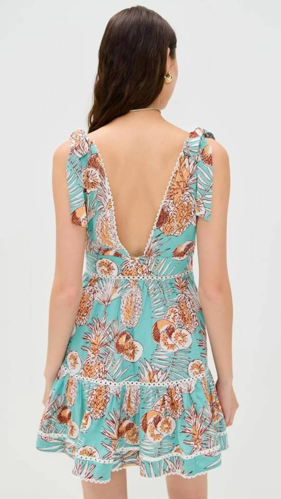 Poupette St Barth Women's Cara Mini Dress - Elegant Short Sleeve Party Dress