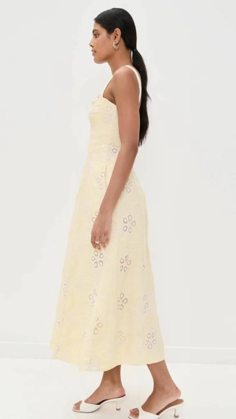 Bardot Lilah Corset Midi Dress for Women - Elegant Feminine Style