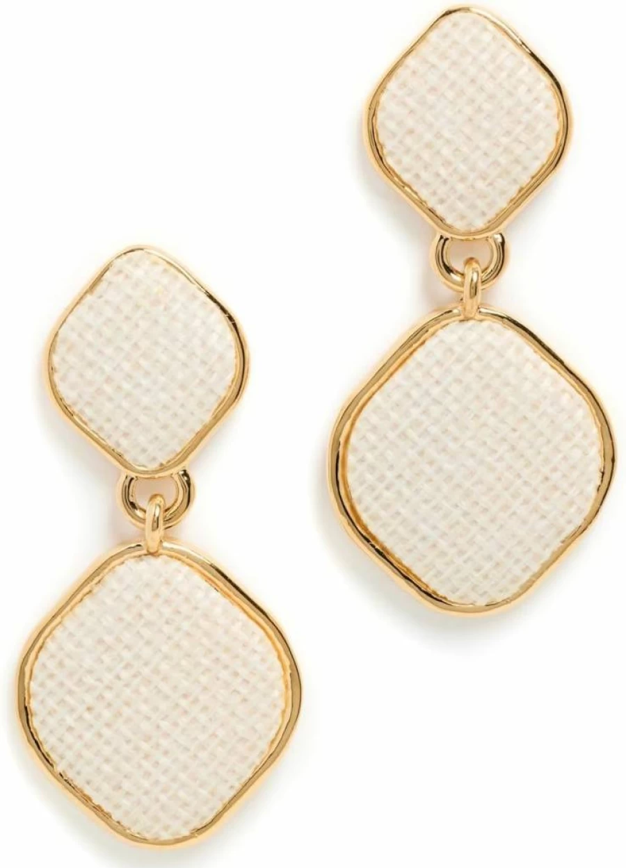 Heaven Mayhem Women's Alma Stud Earrings - Elegant Gold Hoop Earrings for Women