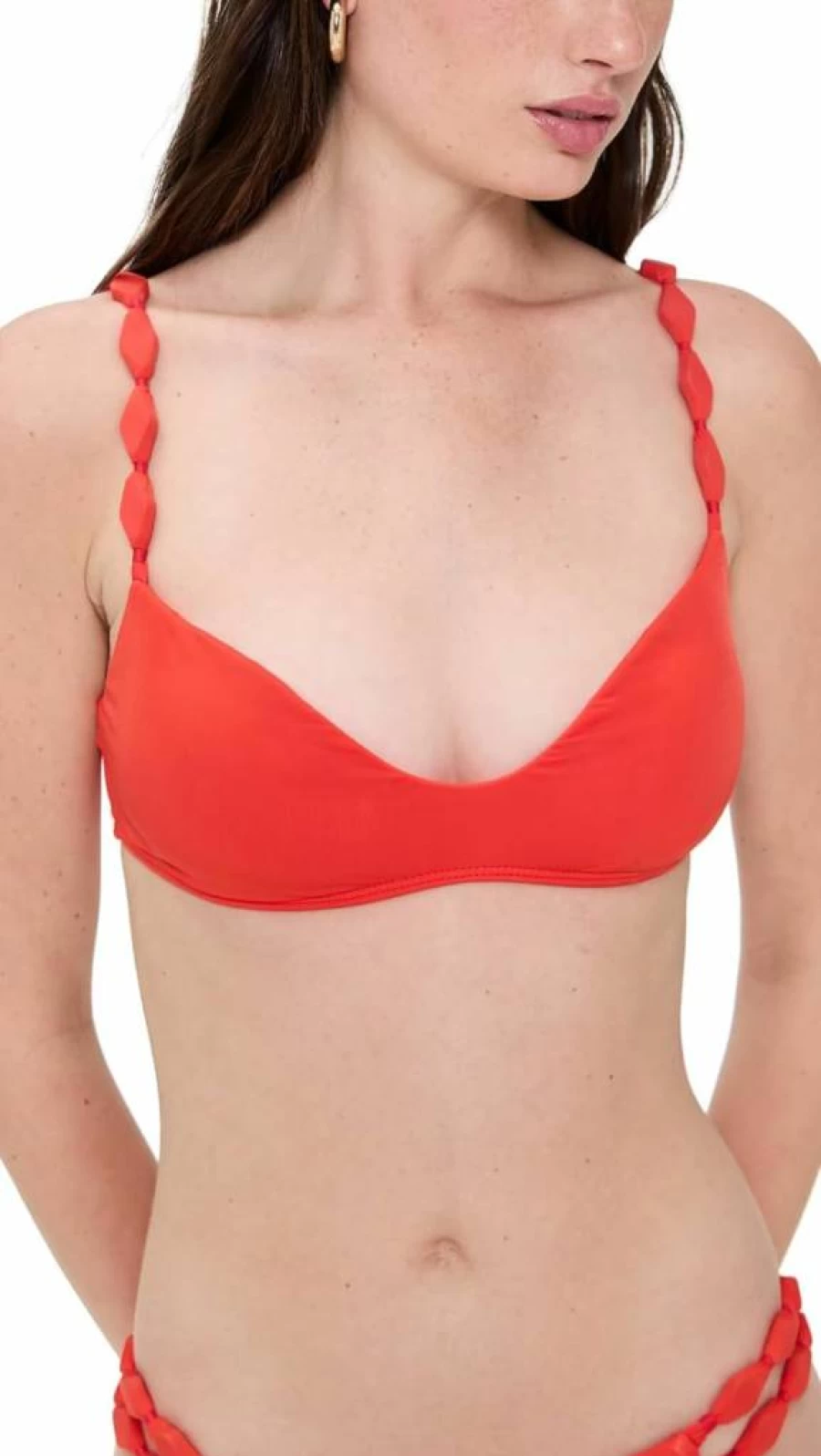 ViX Paula Hermanny Women's Solid Color Alexa Vivian Top