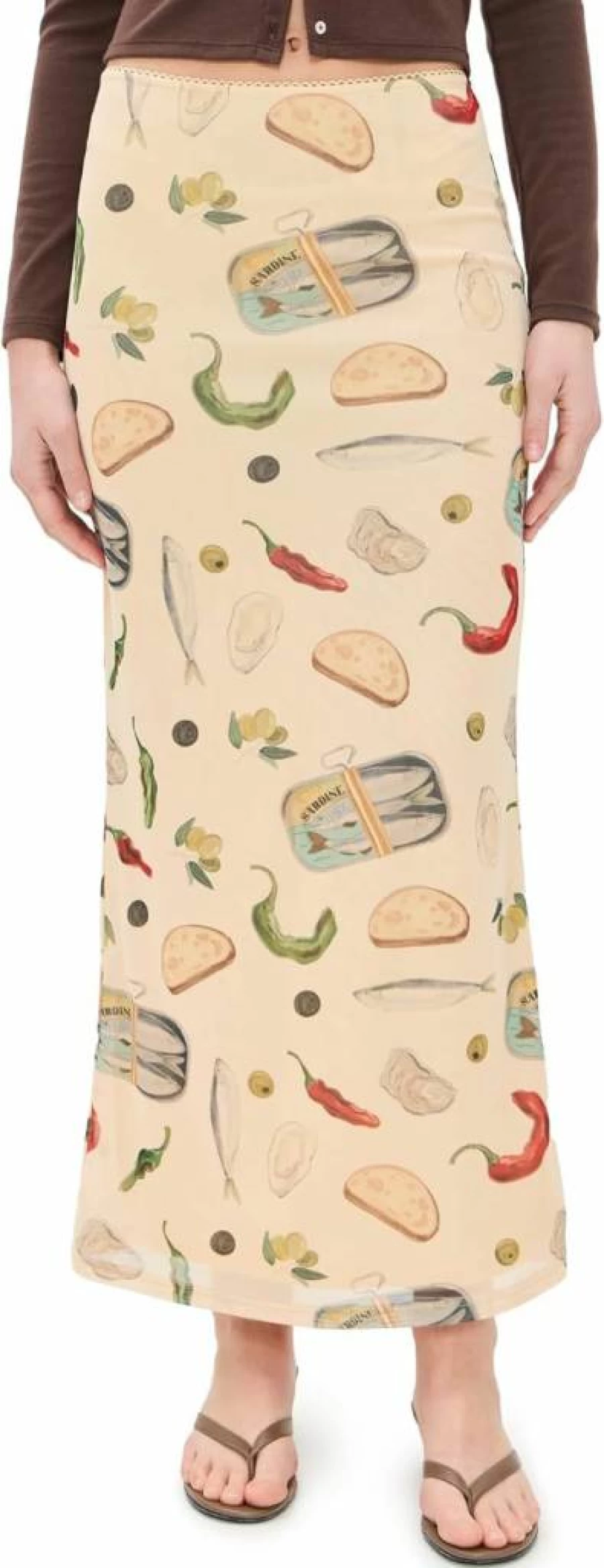 Bailey Rose Women's Floral Printed Skirt - Stylish & Comfortable Summer Skirt