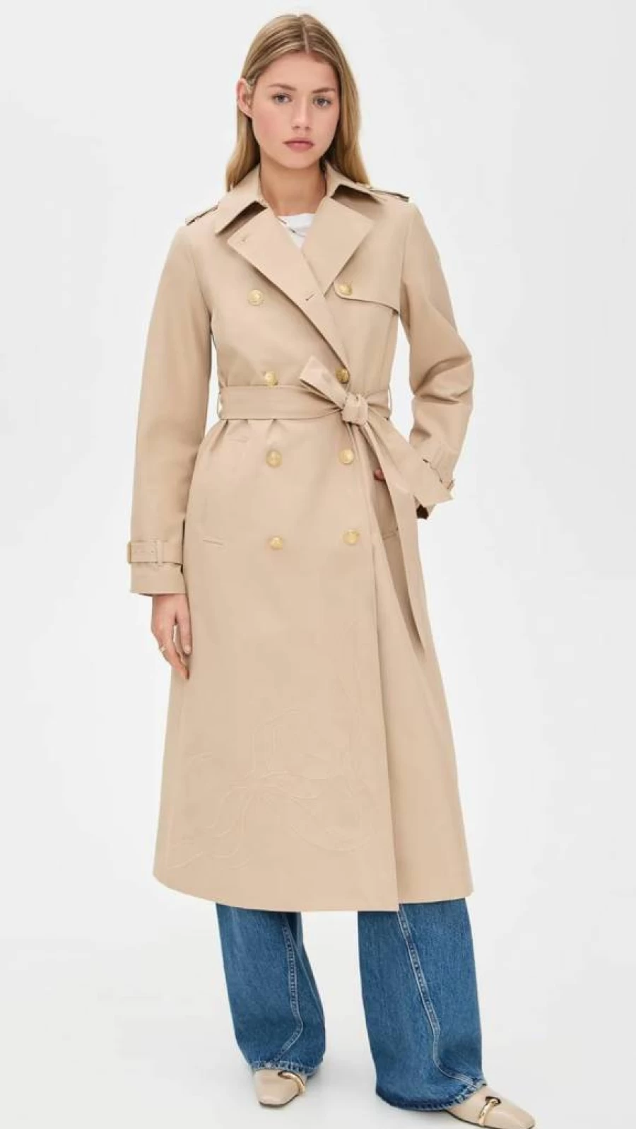 LOVESHACKFANCY Women's Thiel Jacket - Vintage-Inspired Denim Outerwear for Women