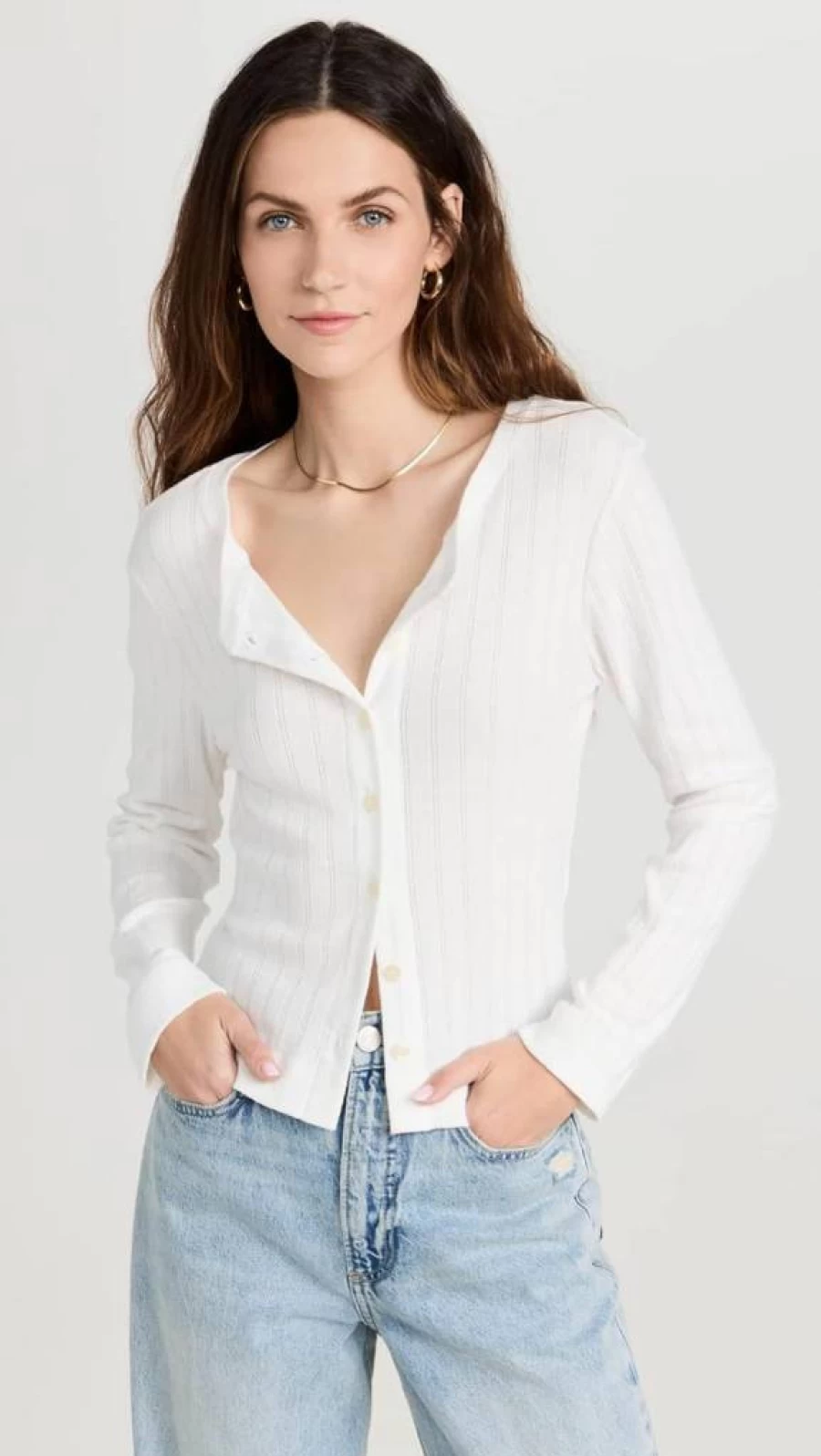 Leset Women's Classic Cardigan - Timeless Knit Sweater for Effortless Style