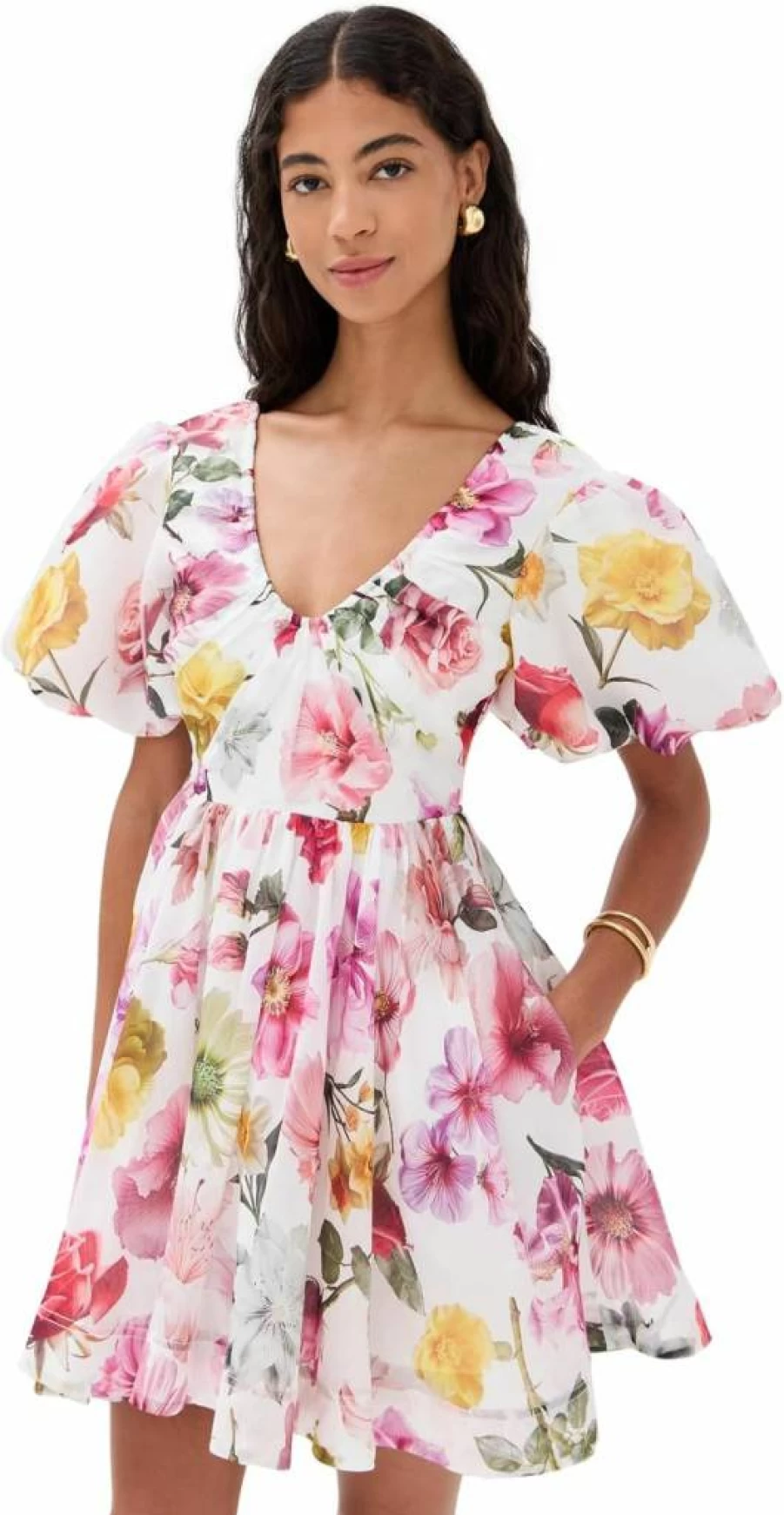 Aje Women's Fleur Mini Dress - Floral Summer Dress for Women