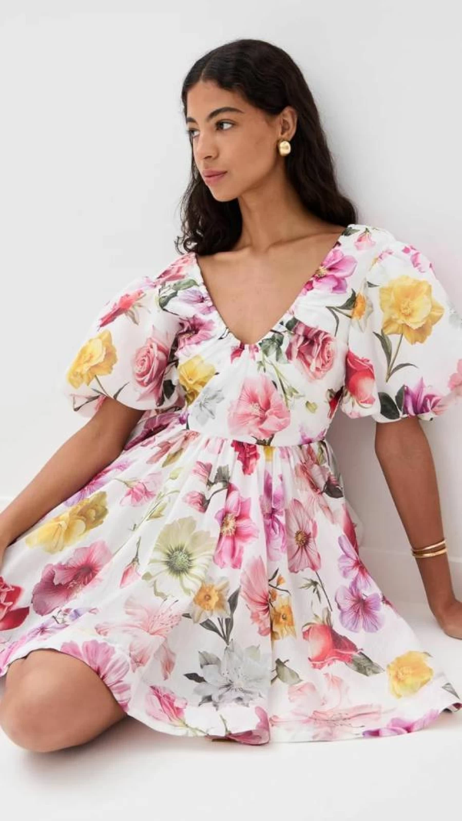 Aje Women's Fleur Mini Dress - Floral Summer Dress for Women