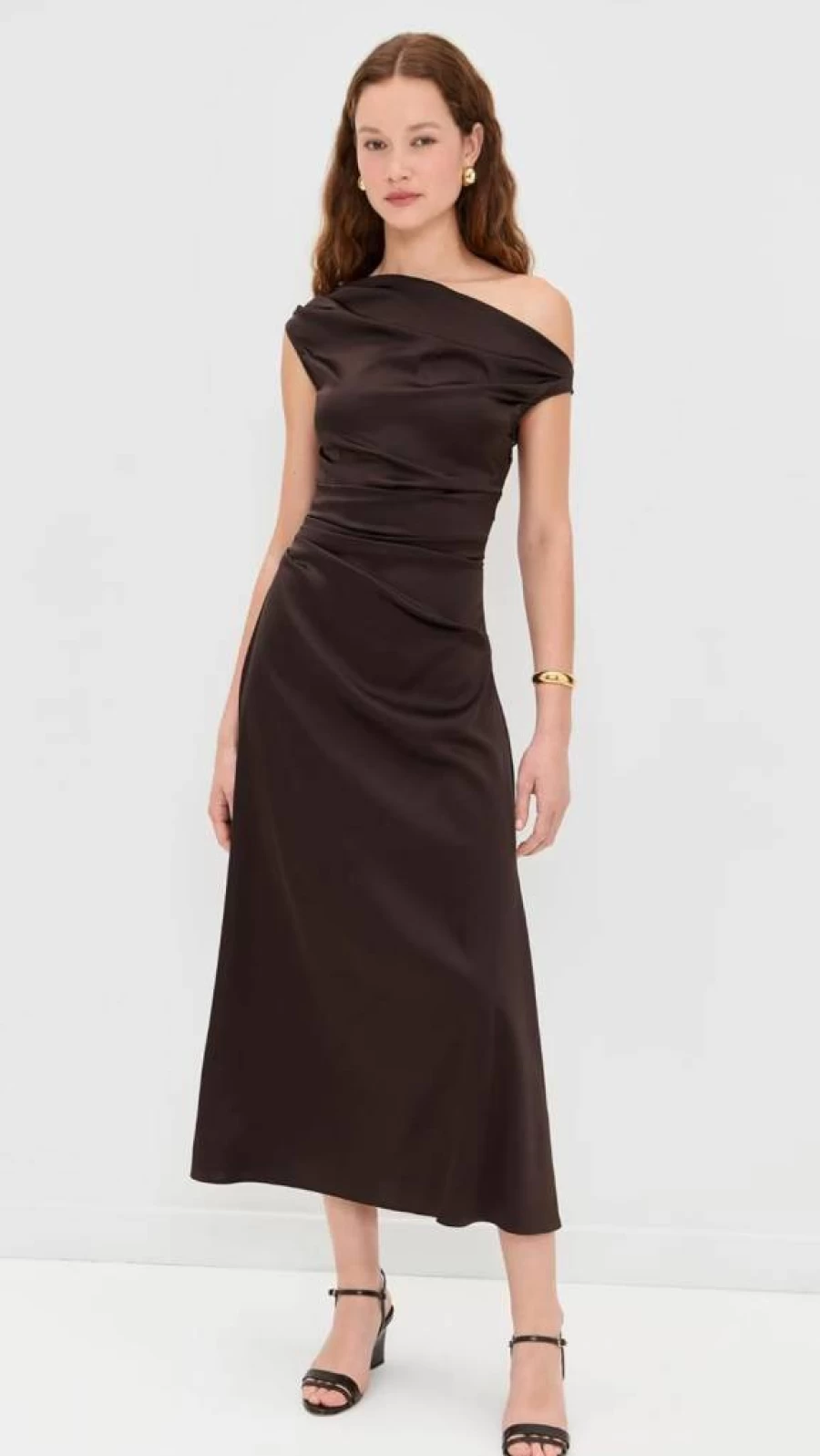 STAUD Phare Silk Dress for Women - Elegant & Luxurious STAUD Dress