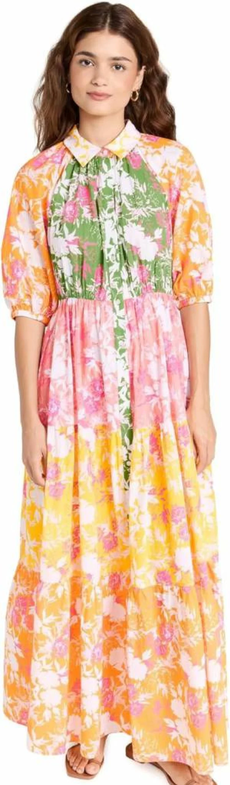 Playa Lucila Women's Summer Dress 1272 - Elegant Flowy Beach Dress