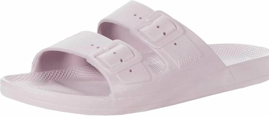 Freedom Moses Women's Two-Band Slide Sandals | Comfortable & Stylish Summer Footwear