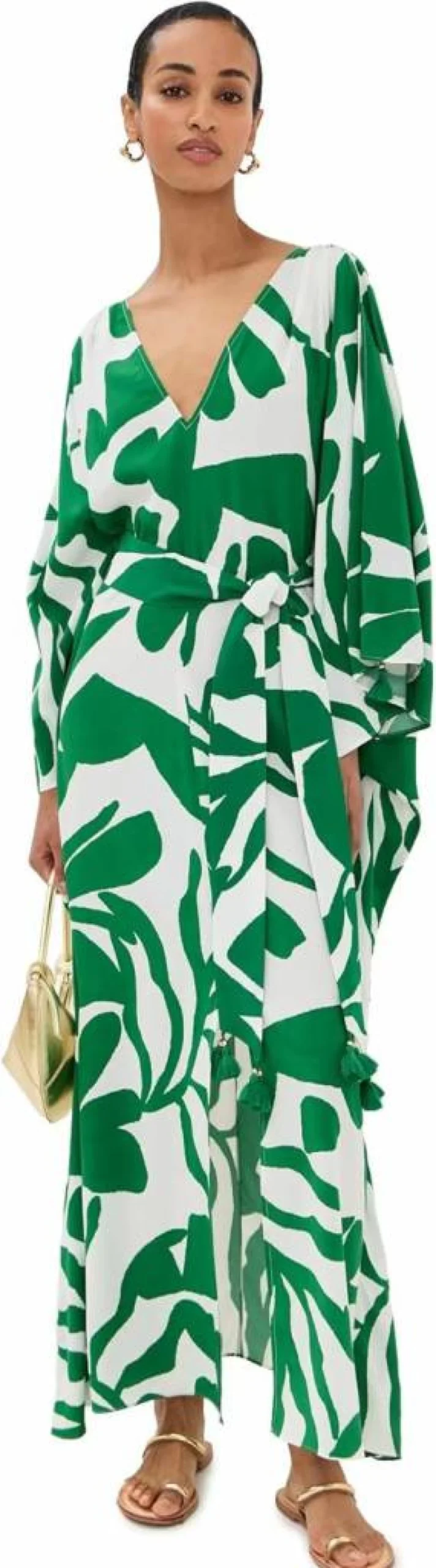 Figue Women's Renata Kaftan - Elegant Boho Summer Beach Cover-Up Dress