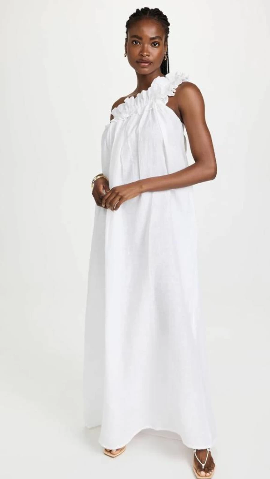 MIE Women's Mykonos Summer Dress - Boho Chic Beach Vacation Outfit