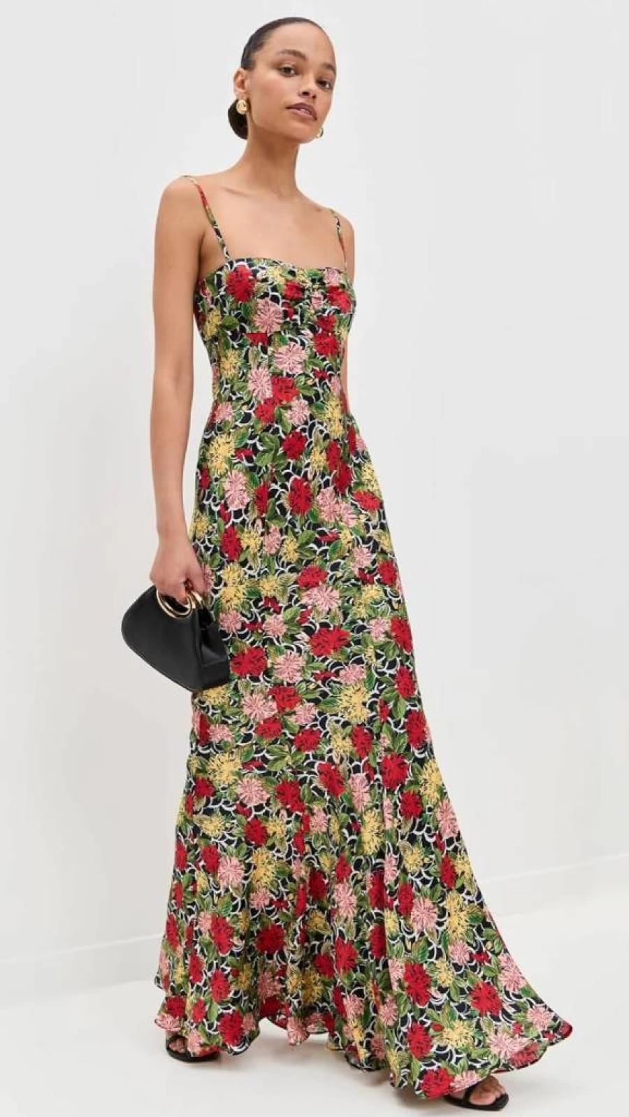 SALONI Women's Renee Elegant Long Dress - Stylish Evening Gown for Women