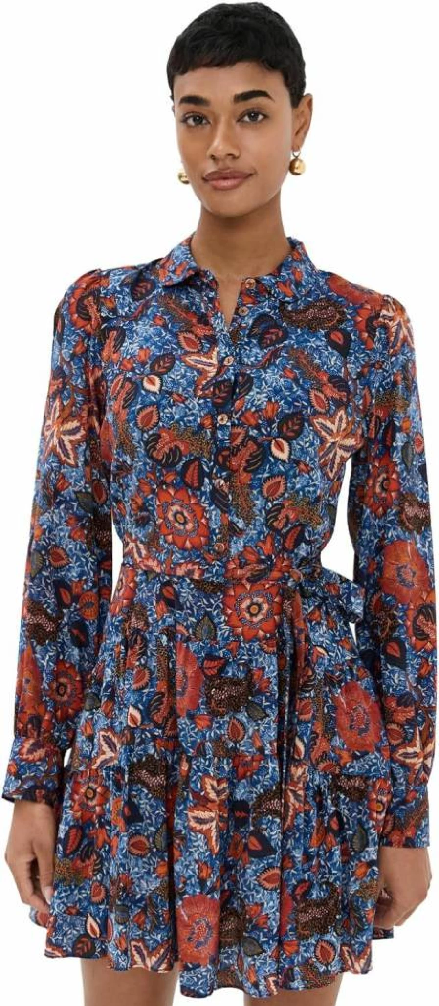 Ulla Johnson Women's Aliya Dress: Elegant Floral Printed Maxi Dress for Summer