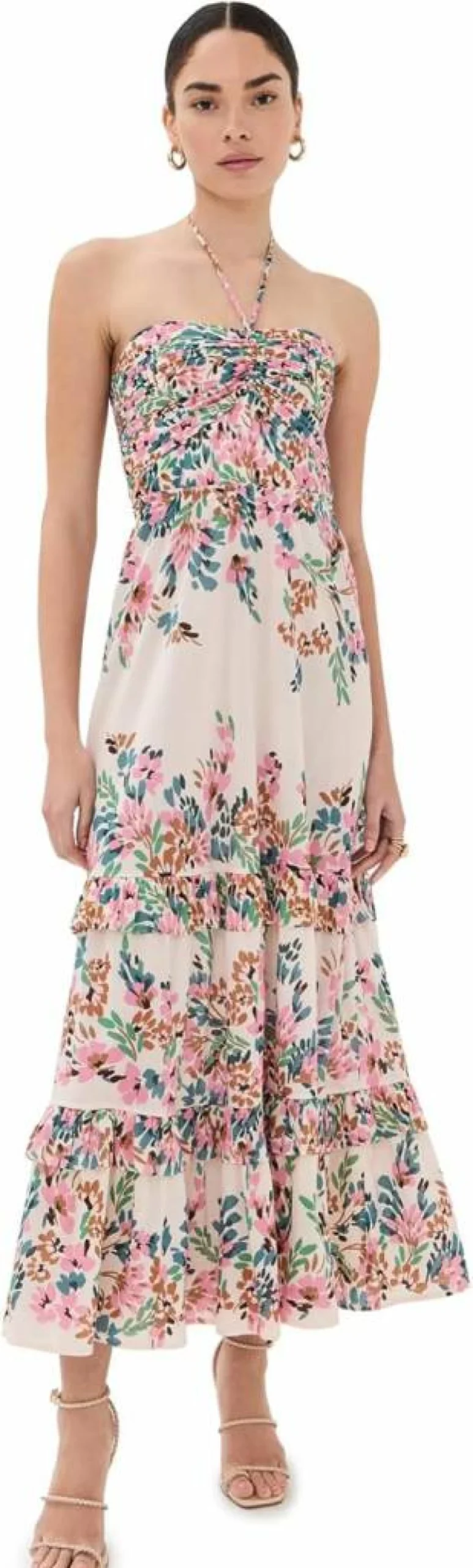 Figue Women's June Summer Dress - Elegant Flowy Boho Style