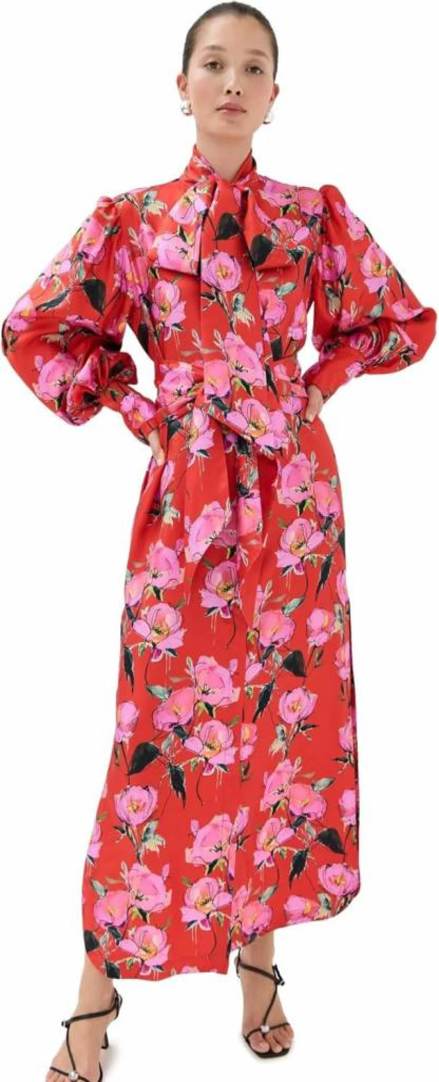 Borgo de Nor Women's Dakota Maxi Dress - Elegant Long Flowy Summer Dress
