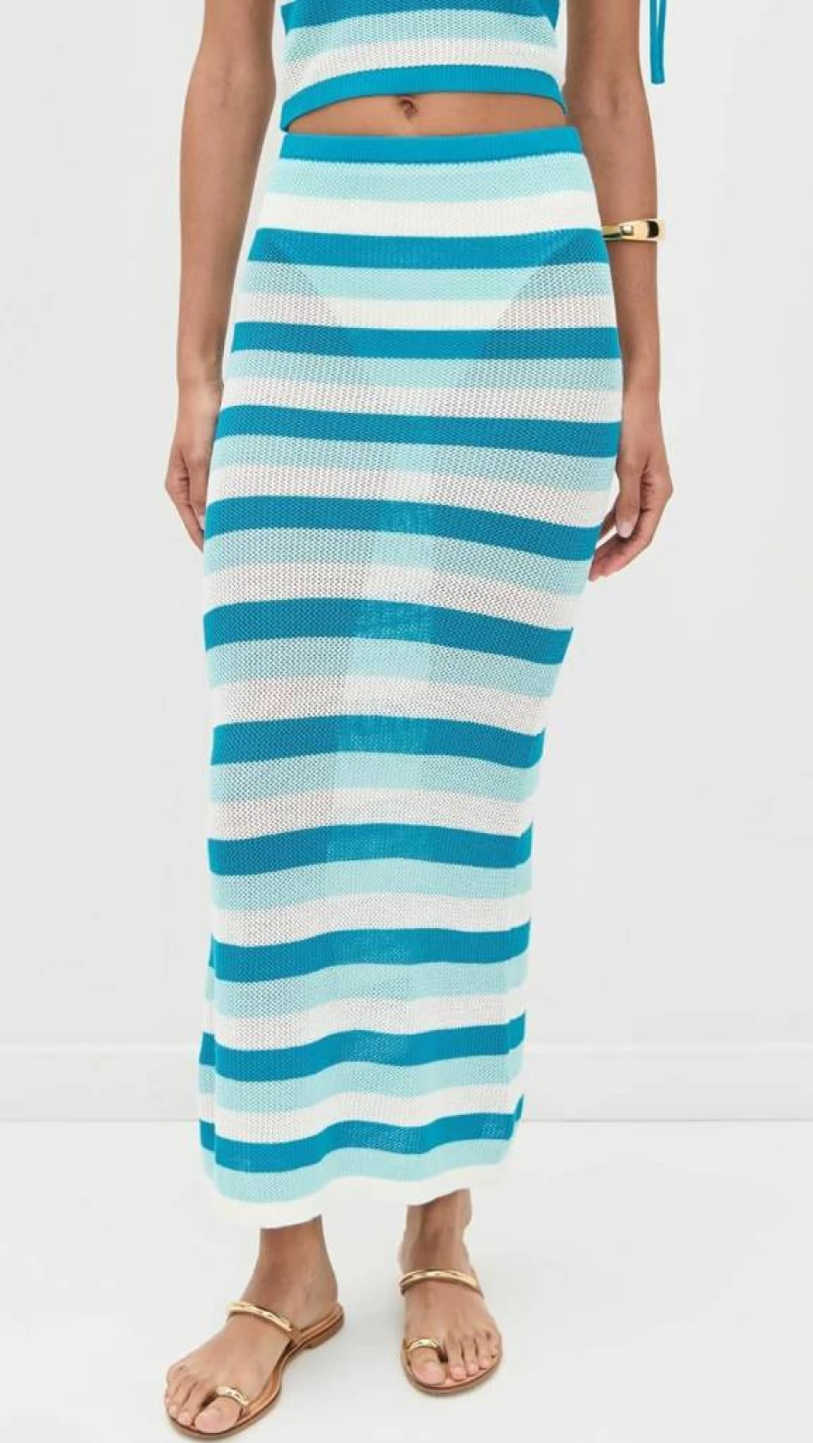 Seven Wonders Women's Hazel Midi Skirt - Stylish A-Line Denim Skirt for Women