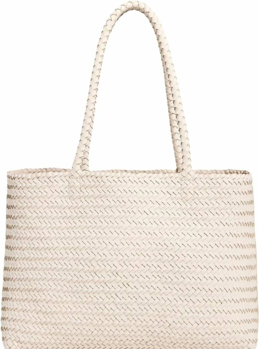 Madewell Women's Transport Weekender Tote Bag - Stylish Woven Carryall for Travel & Everyday Use