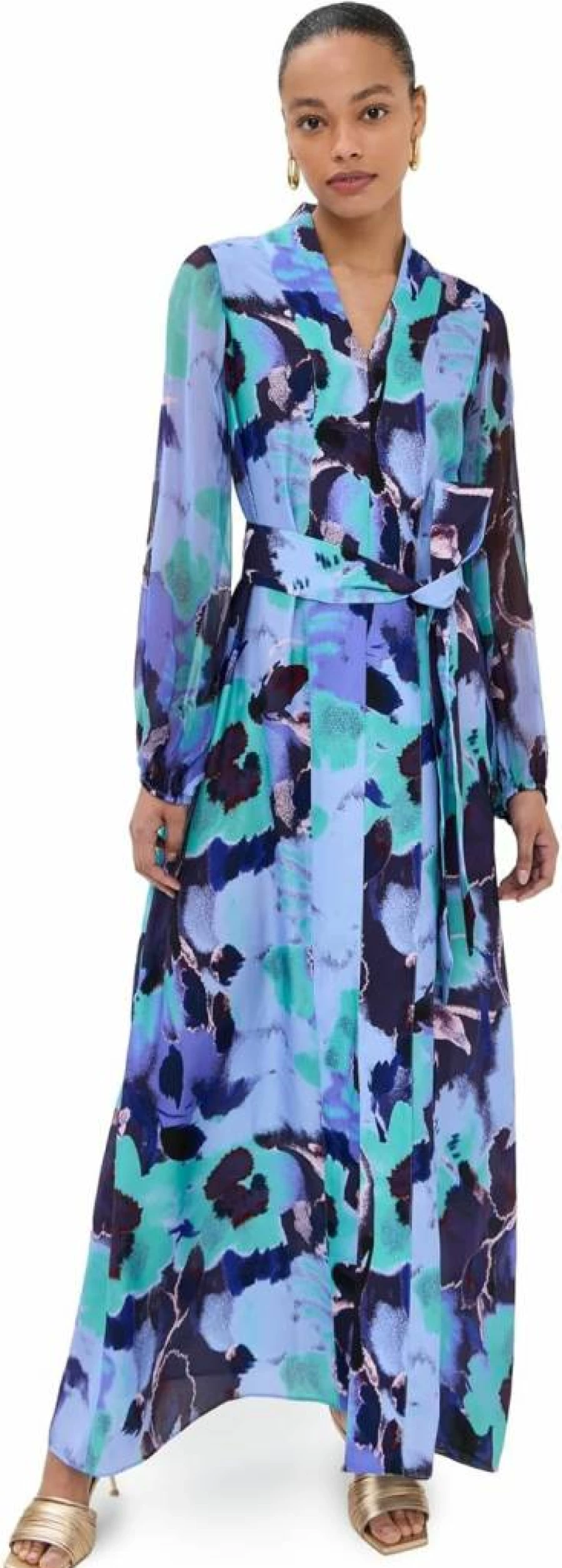 Figue Women's Solana Dress - Elegant Boho Chic Maxi Dress for Summer