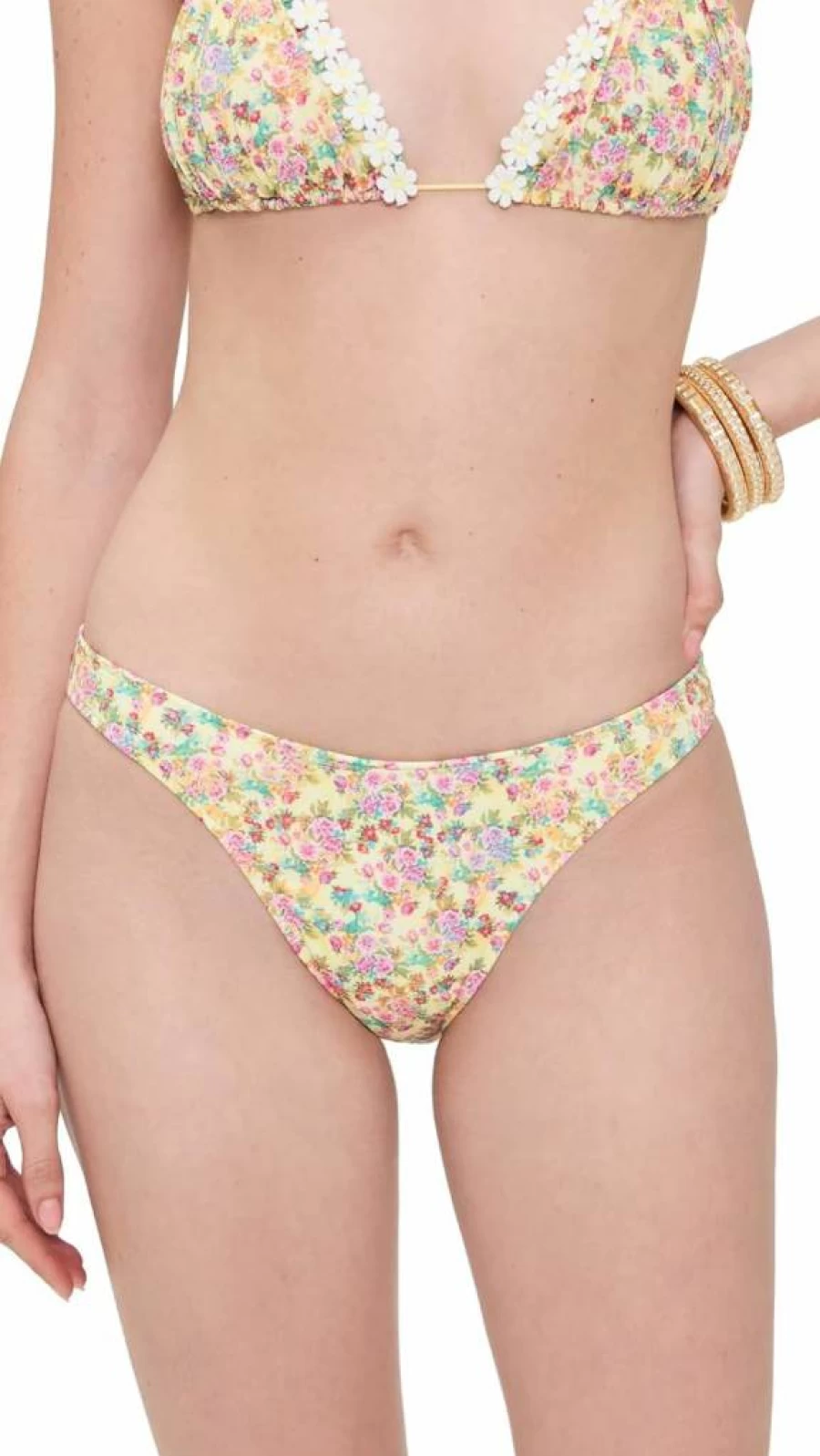 Bananhot Women's Jussy High-Waisted Bikini Bottoms - Sexy Swimwear for Women