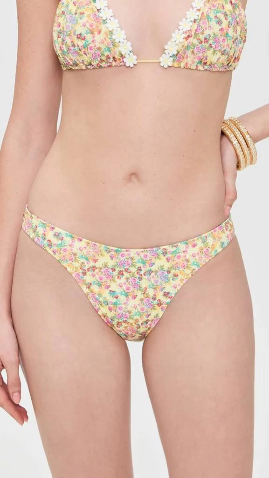 Bananhot Women's Jussy High-Waisted Bikini Bottoms - Sexy Swimwear for Women
