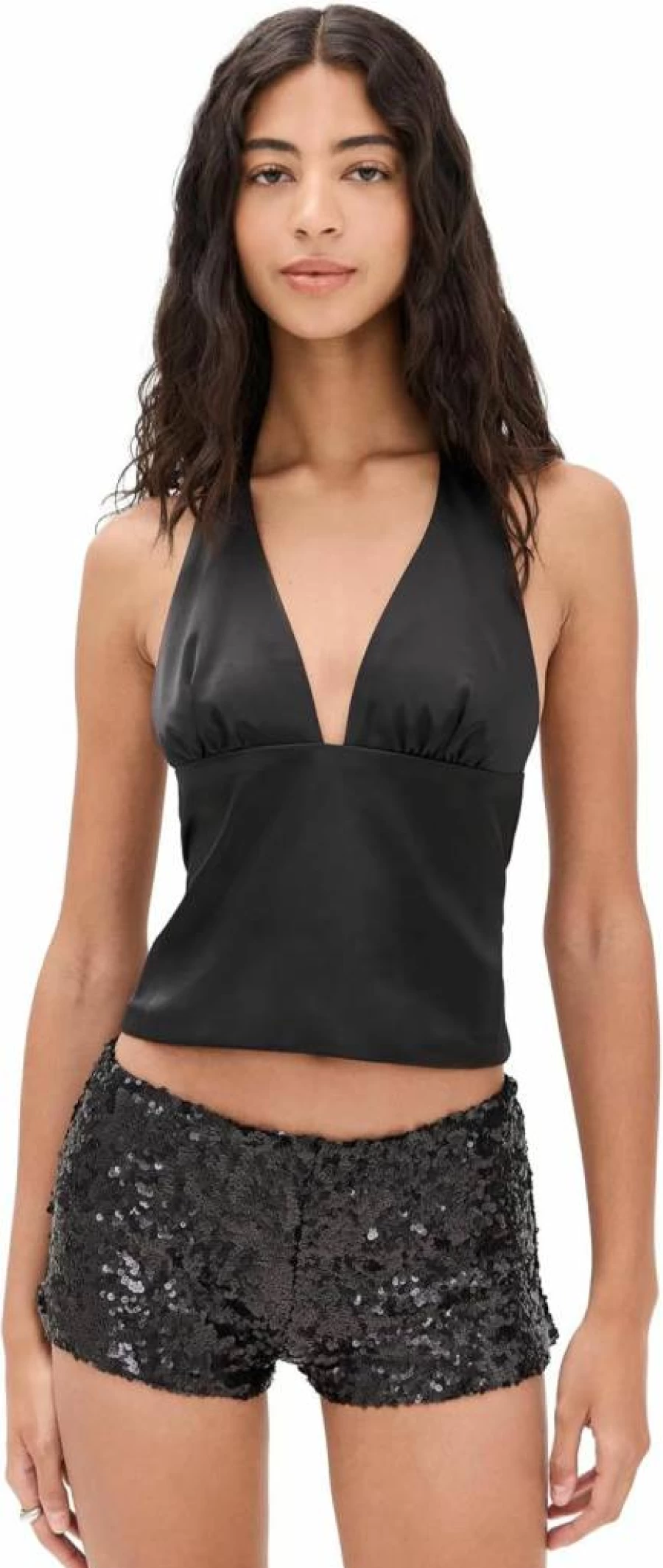 Lioness Women's Opulence Halter Top - Elegant Feminine Blouse for Fashionable Outfits