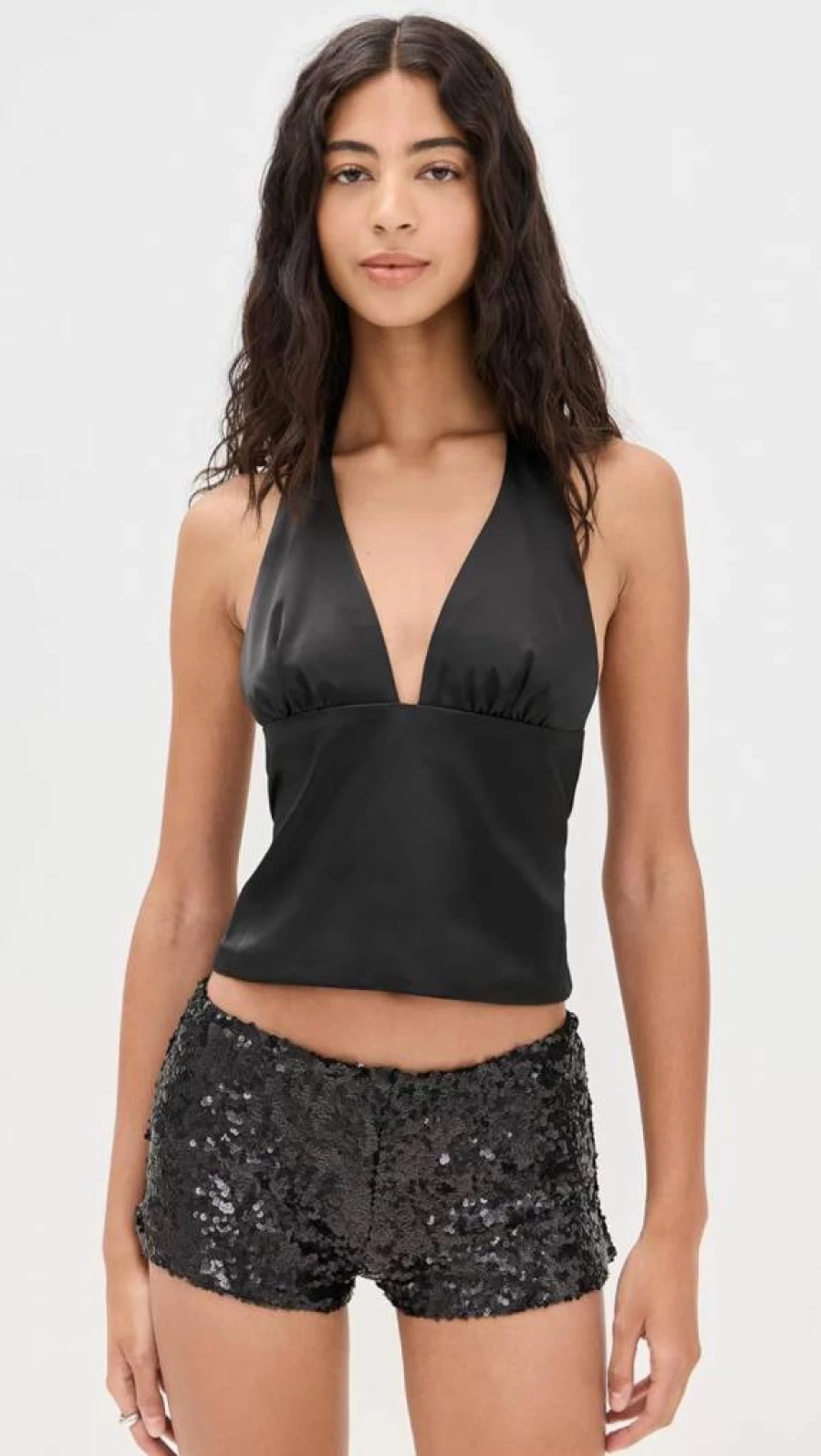 Lioness Women's Opulence Halter Top - Elegant Feminine Blouse for Fashionable Outfits