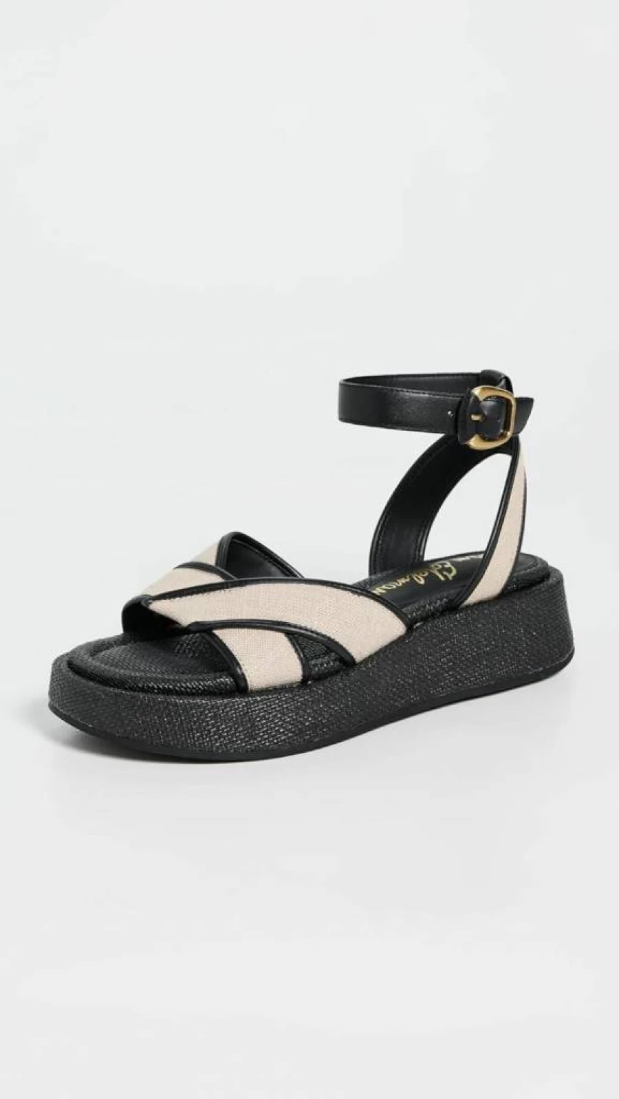 Sam Edelman Women's Nylie Sandal Comfortable Casual Strappy Leather Slide Sandals for Women